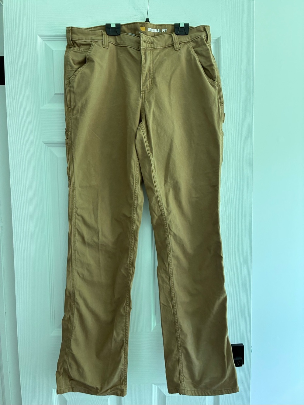 Womens Carhartt Original Fit Pants 12 Tall